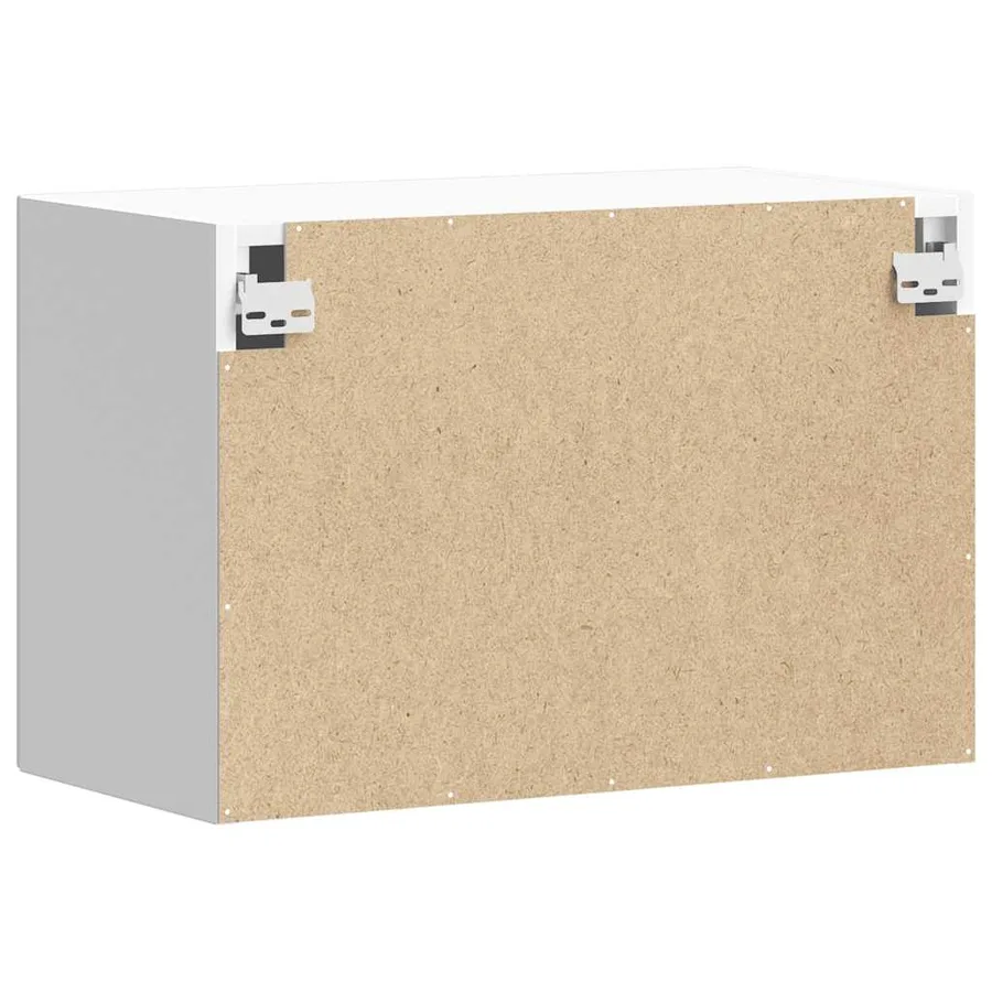 Armoire murale de cuisine Lucca blanc brillant bois ingénierie - 7