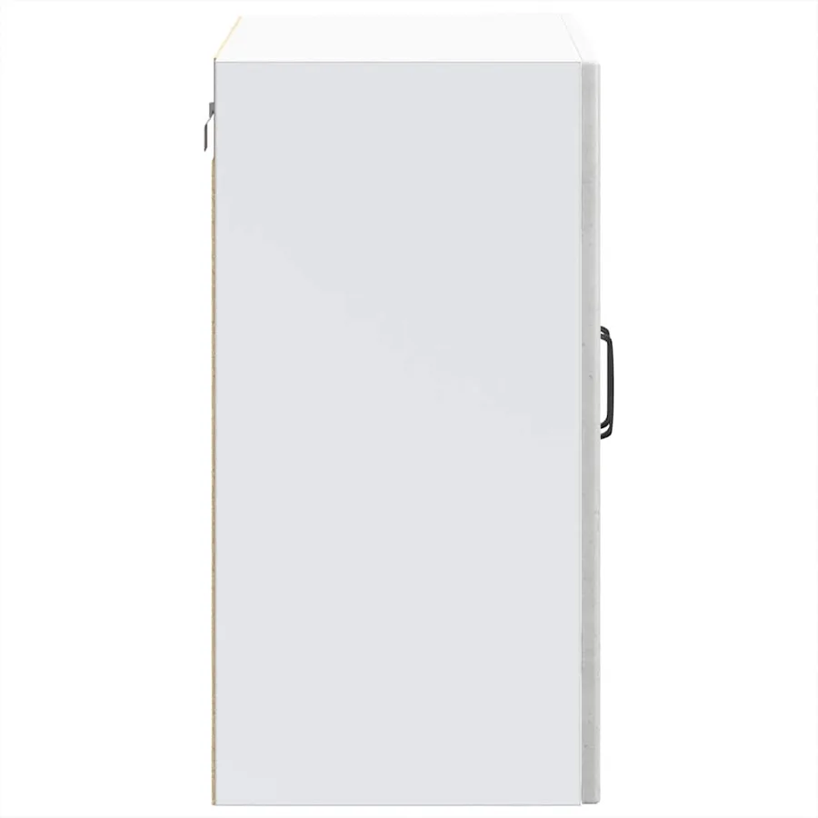 Armoire murale de cuisine avec porte en verre Lucca gris béton - 8