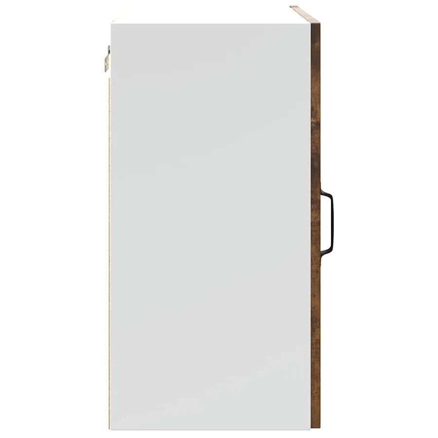 Armoires murales de cuisine 2 pcs Kalmar en bois d'ingénierie chêne fumé - 8