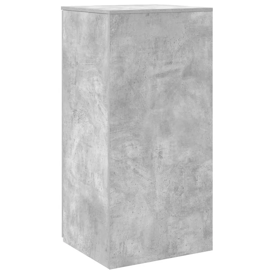 Armoire de rangement gris béton 50x45x103,5cm bois d'ingénierie - 6