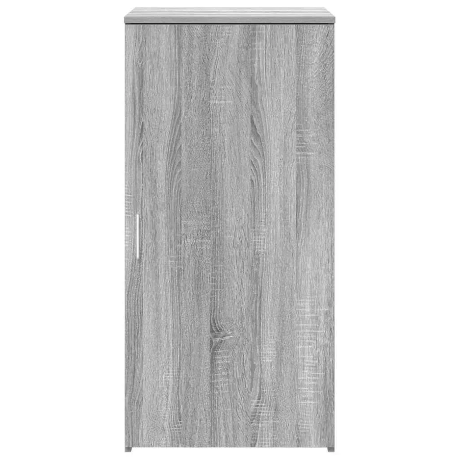 Armoire de rangement sonoma gris 50x45x103,5 cm bois ingénierie - 4