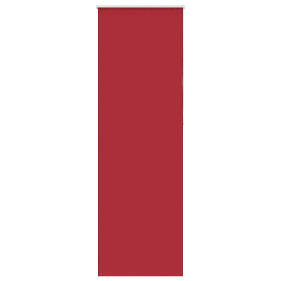 Store enrouleur occultant rouge largeur du tissu 75,7 cm - 2