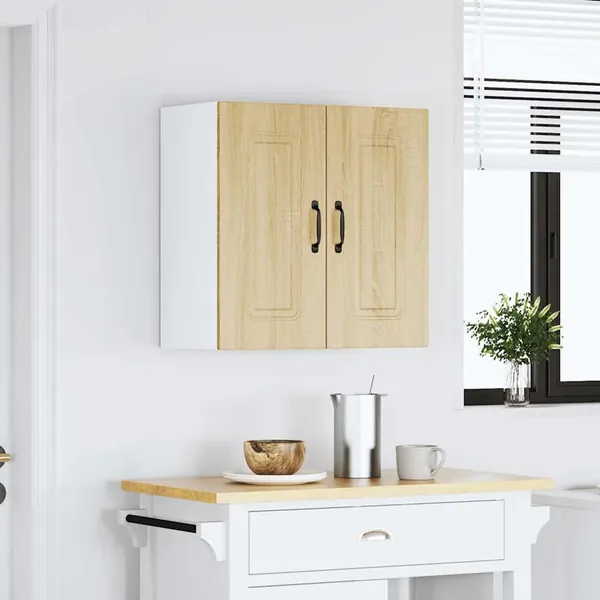 Armoire murale de cuisine Kalmar chêne sonoma bois d'ingénierie