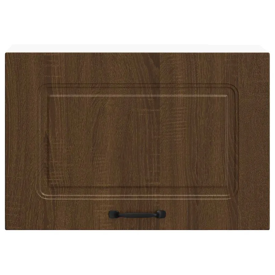Armoire murale de cuisine Kalmar chêne marron bois d'ingénierie - 5