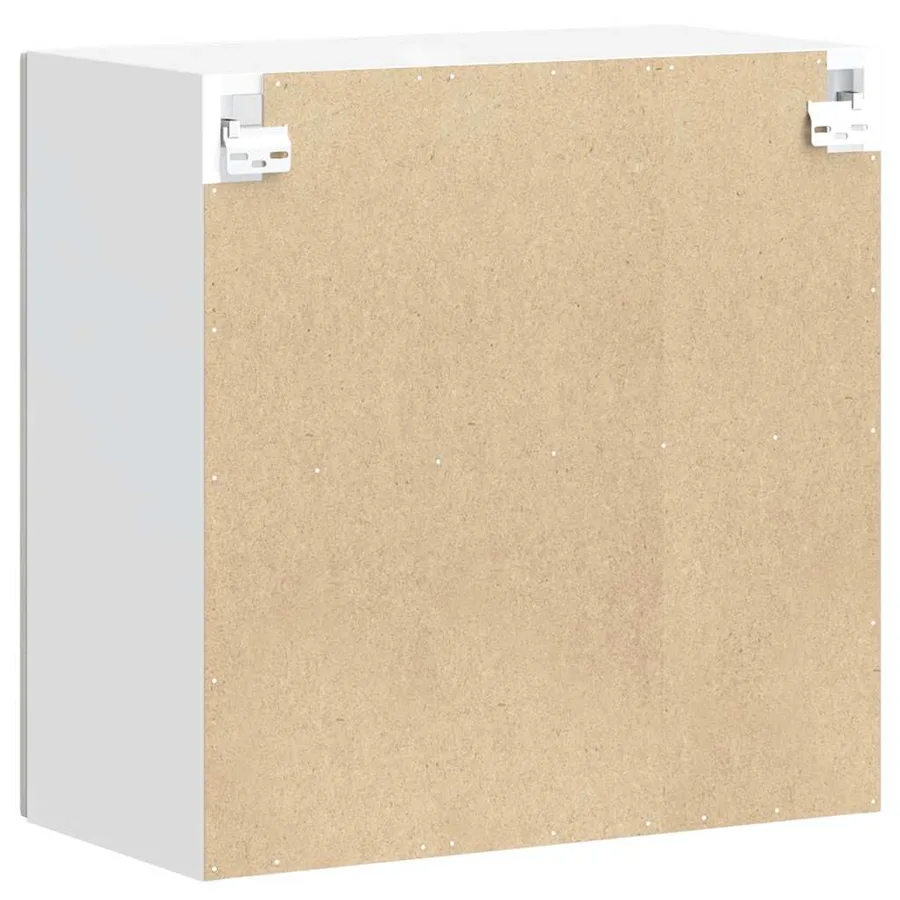 Armoire murale de cuisine avec porte en verre Kalmar gris béton - 9