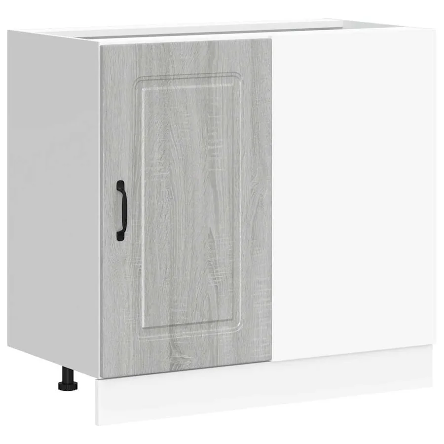 Armoire de cuisine Kalmar sonoma gris bois d'ingénierie - 2