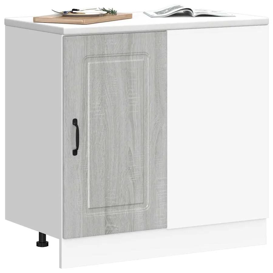 Armoire de cuisine Kalmar sonoma gris bois d'ingénierie - 3