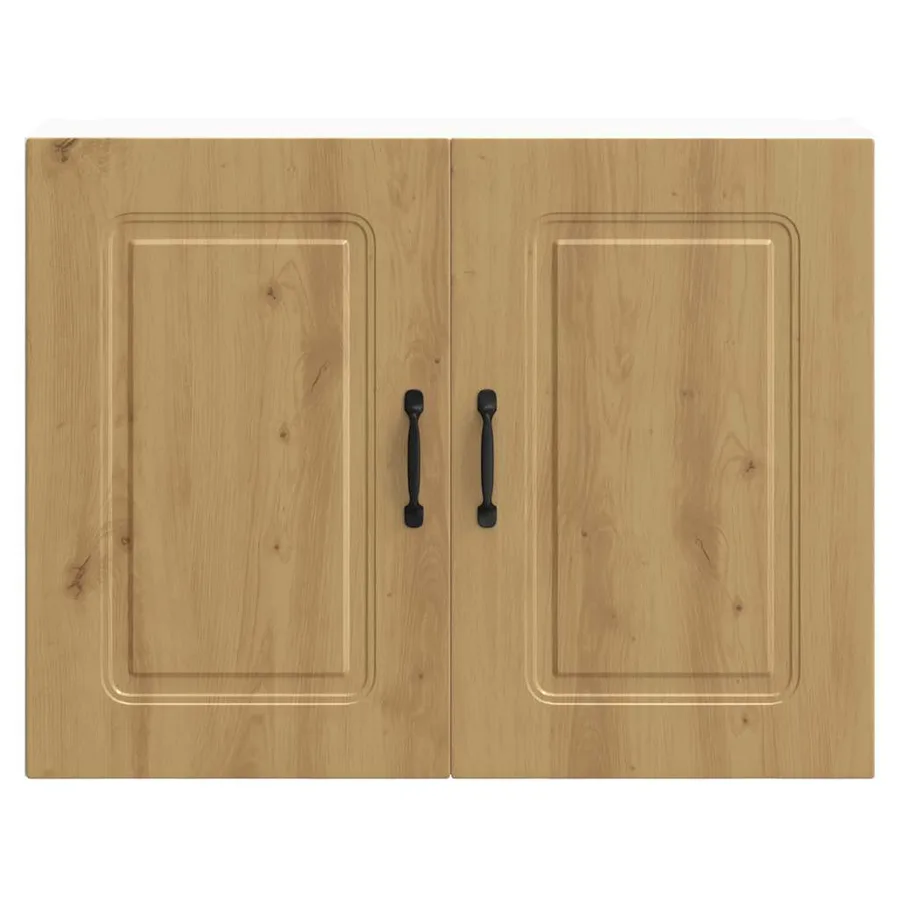 Armoire murale cuisine Kalmar chêne artisanal bois d'ingénierie - 6