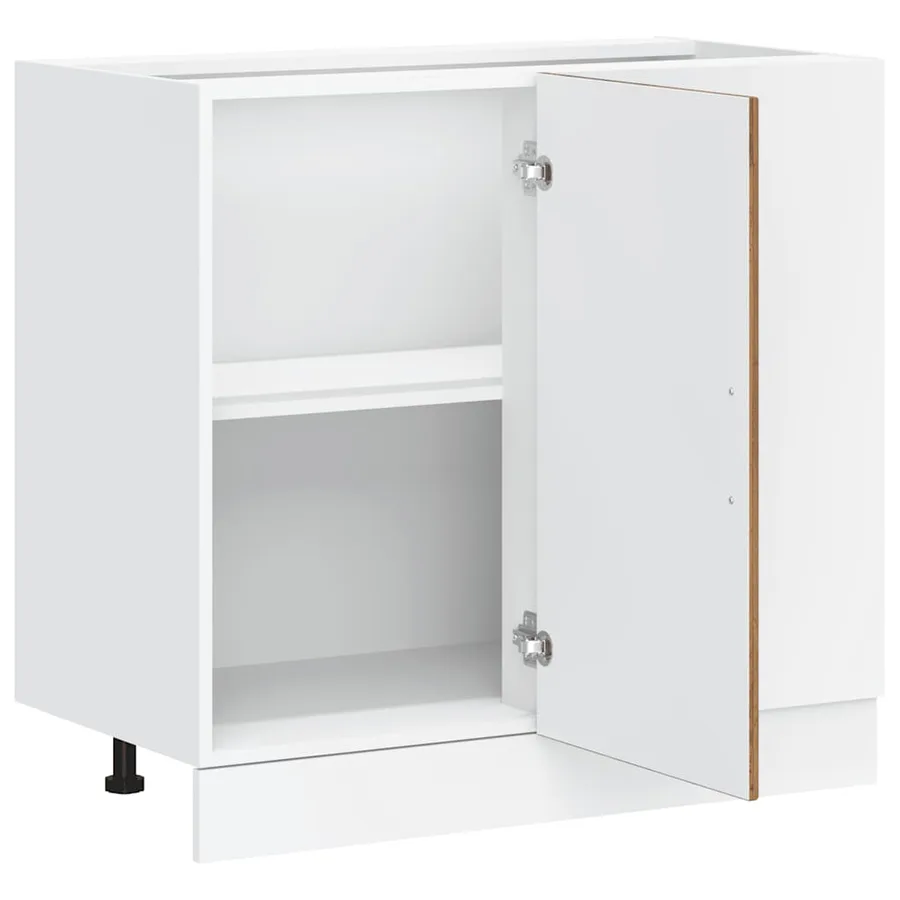 Armoire de cuisine Kalmar vieux bois bois d'ingénierie - 5