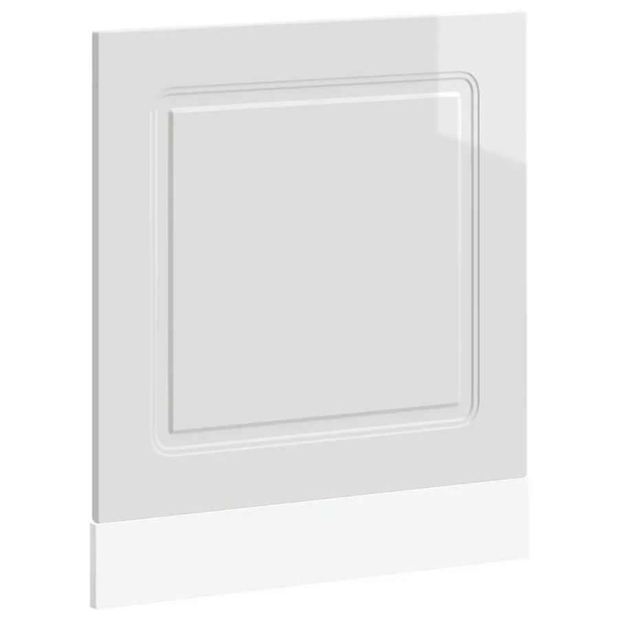 Panneau de lave-vaisselle Kalmar blanc brillant 60x1,5x57 cm - 2