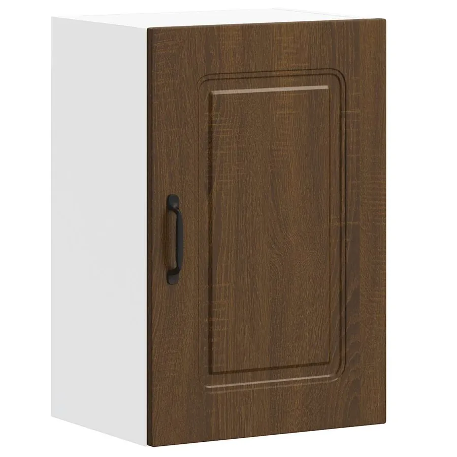 Armoire murale de cuisine Kalmar chêne marron bois d'ingénierie - 2