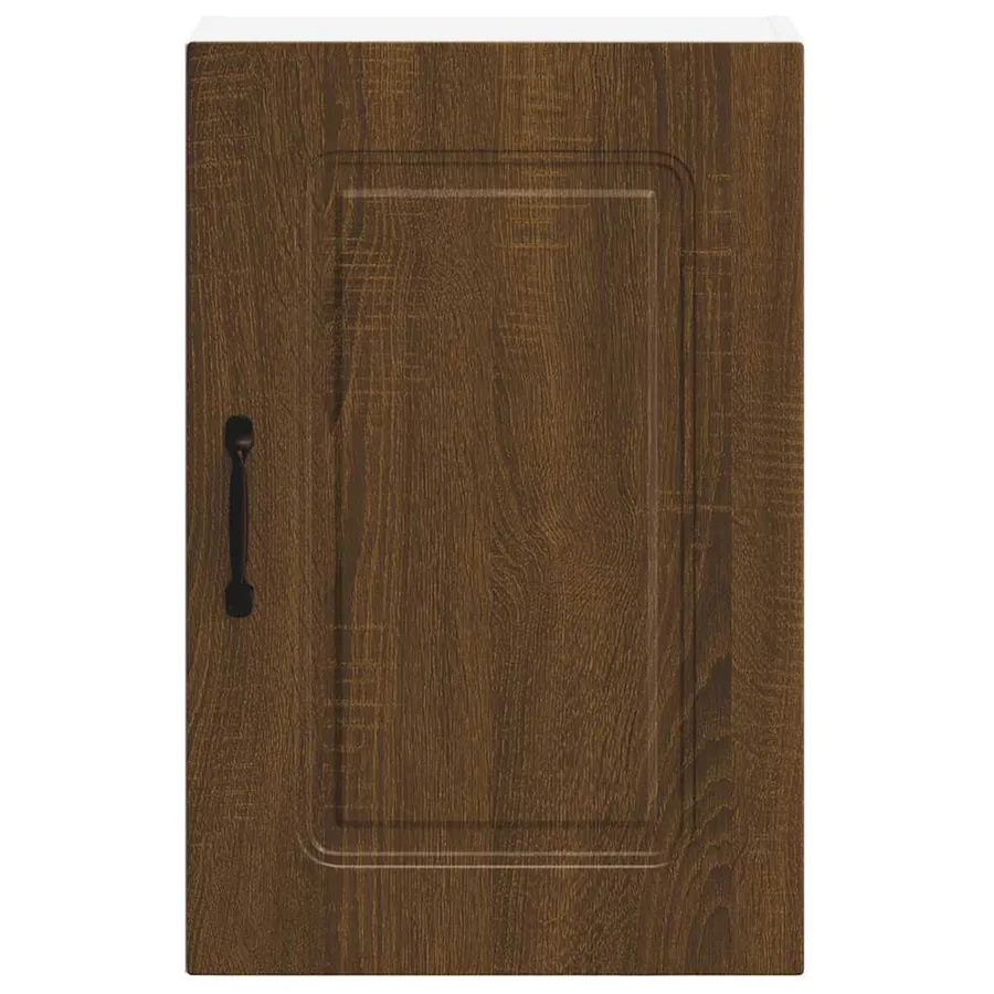 Armoire murale de cuisine Kalmar chêne marron bois d'ingénierie - 5