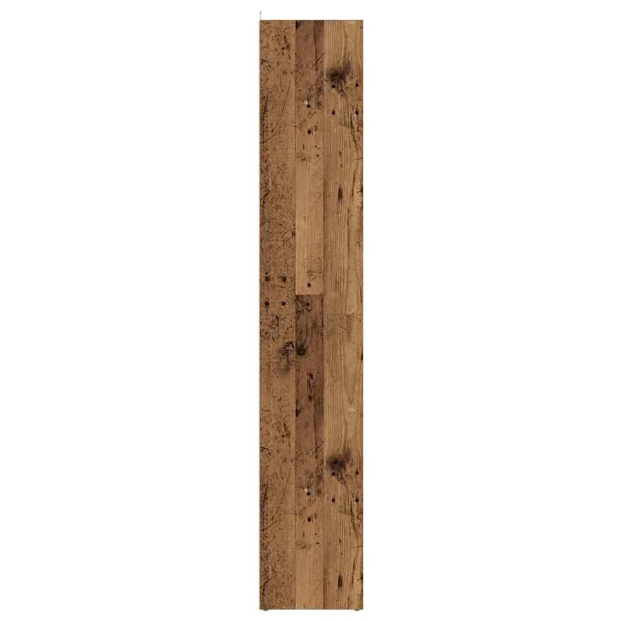 Bibliothèque vieux bois 36x30x171 cm bois d'ingénierie - 5