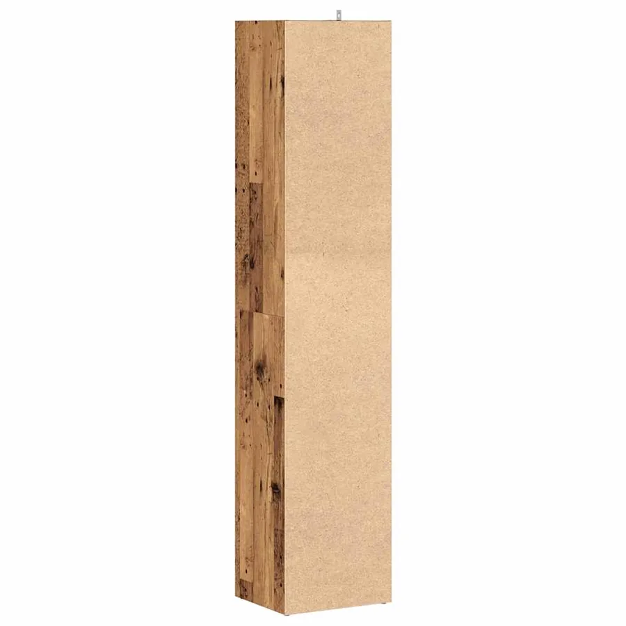 Bibliothèque vieux bois 36x30x171 cm bois d'ingénierie - 6