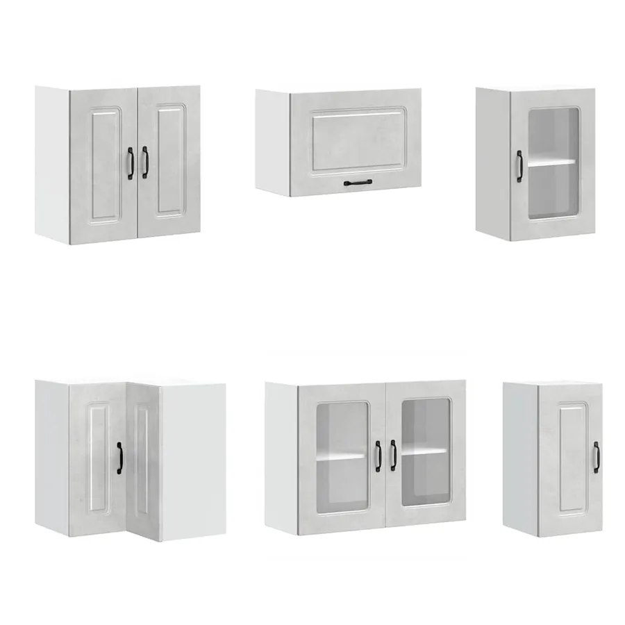 Ensemble d'armoires de cuisine 11 pcs Kalmar bois d'ingénierie - 5