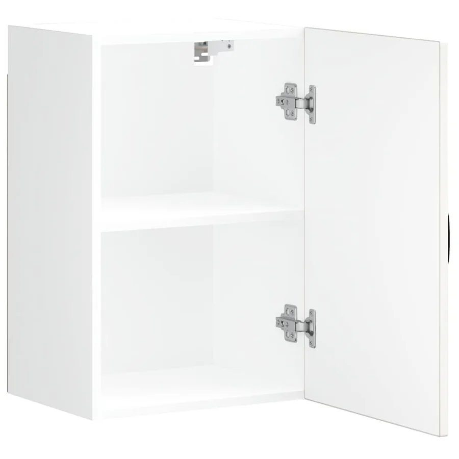 Armoire murale de cuisine Kalmar blanc brillant bois ingénierie - 6
