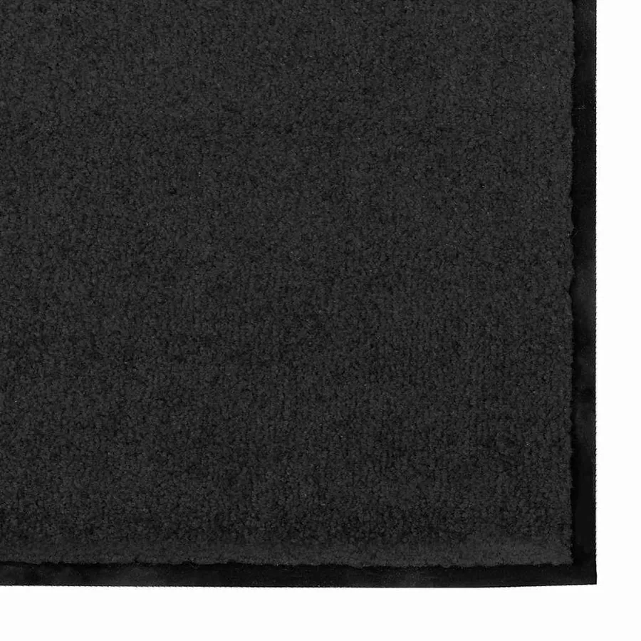 Tapis d'entrée Noir 120 x 400 cm 100% Polyamide - 4