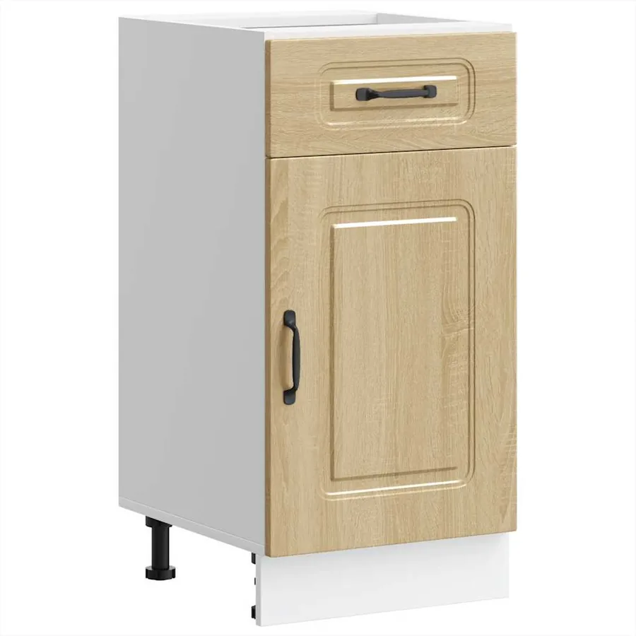 Armoire de cuisine Kalmar chêne sonoma bois d'ingénierie - 2