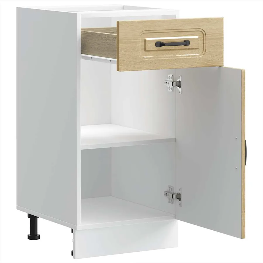Armoire de cuisine Kalmar chêne sonoma bois d'ingénierie - 5