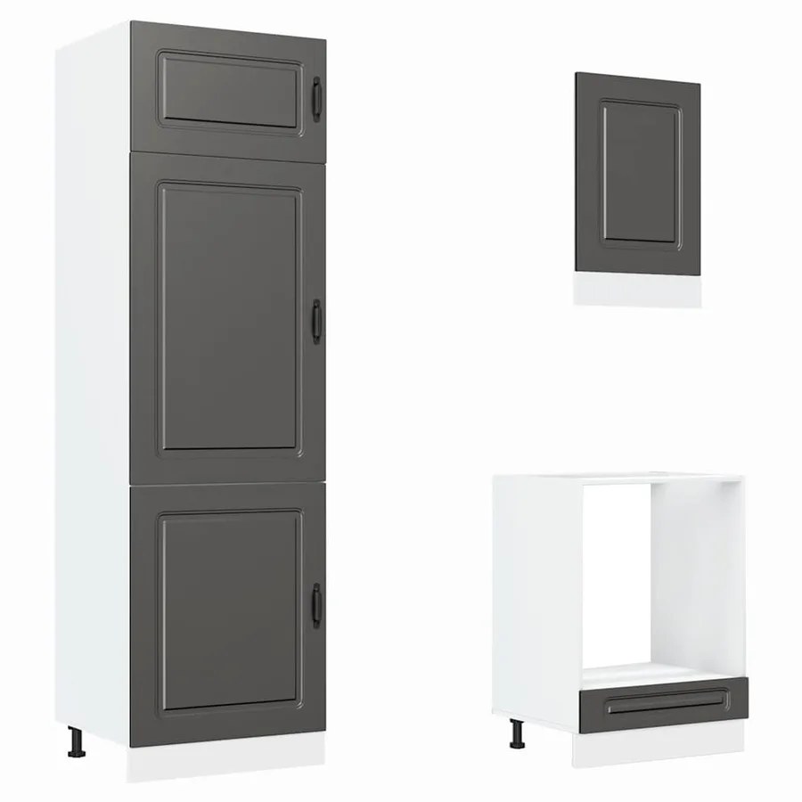 Ensemble d'armoires de cuisine 7 pcs Kalmar bois d'ingénierie - 5