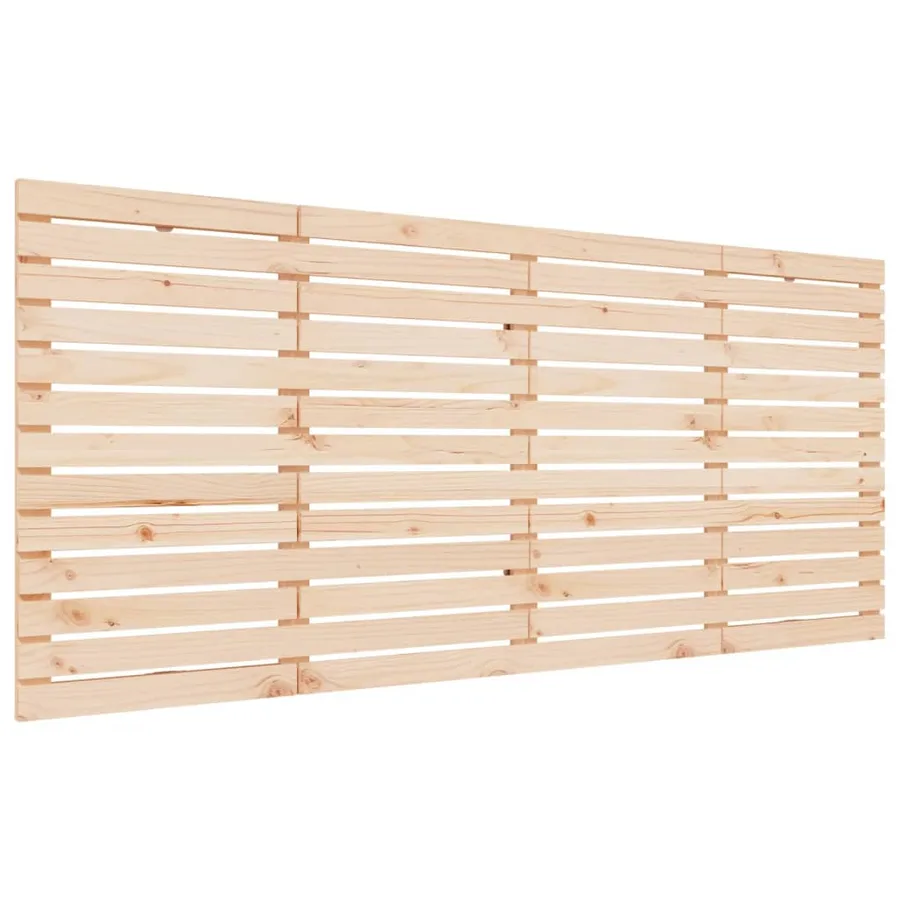 Tête de lit murale 166x3x91,5 cm Bois massif de pin - 2