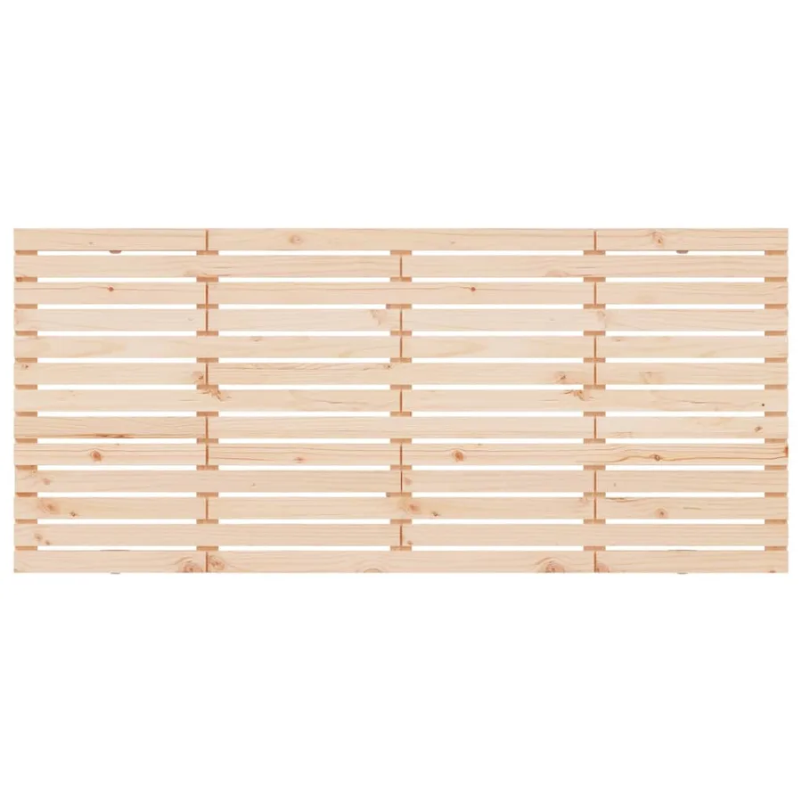 Tête de lit murale 166x3x91,5 cm Bois massif de pin - 4