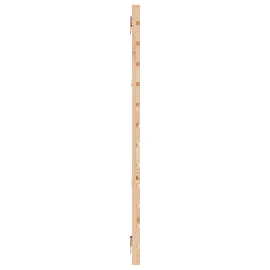 Tête de lit murale 166x3x91,5 cm Bois massif de pin - 5