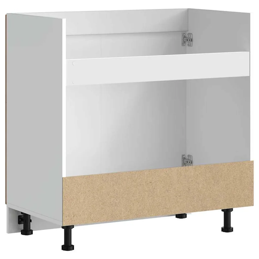 Meuble de base de lavabo Lucca chêne sonoma bois d'ingénierie - 7