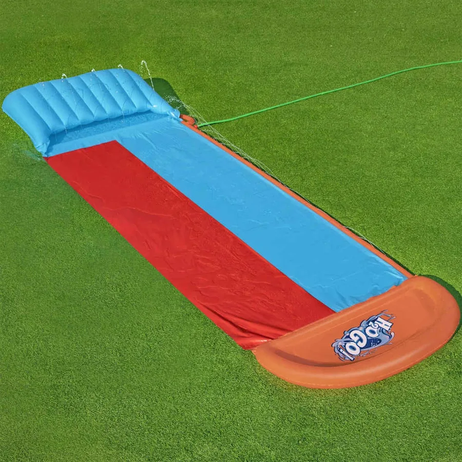 Bestway Toboggan aquatique H2OGO Tsunami Splash Ramp Toboggan double - 3