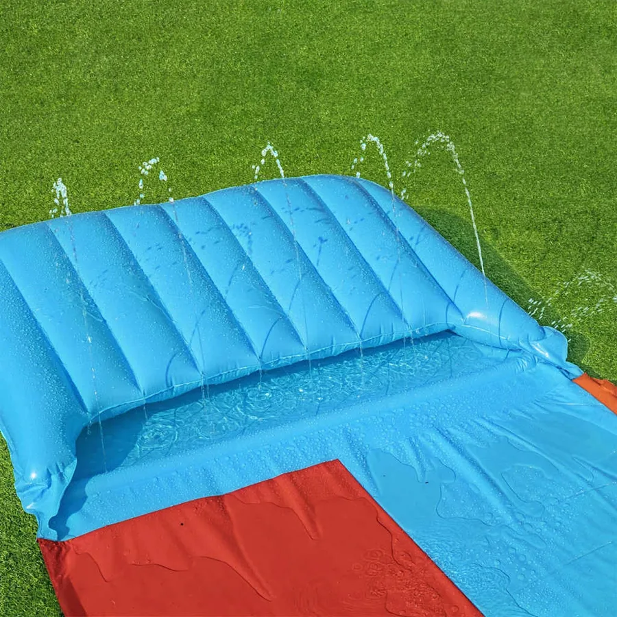 Bestway Toboggan aquatique H2OGO Tsunami Splash Ramp Toboggan double - 8
