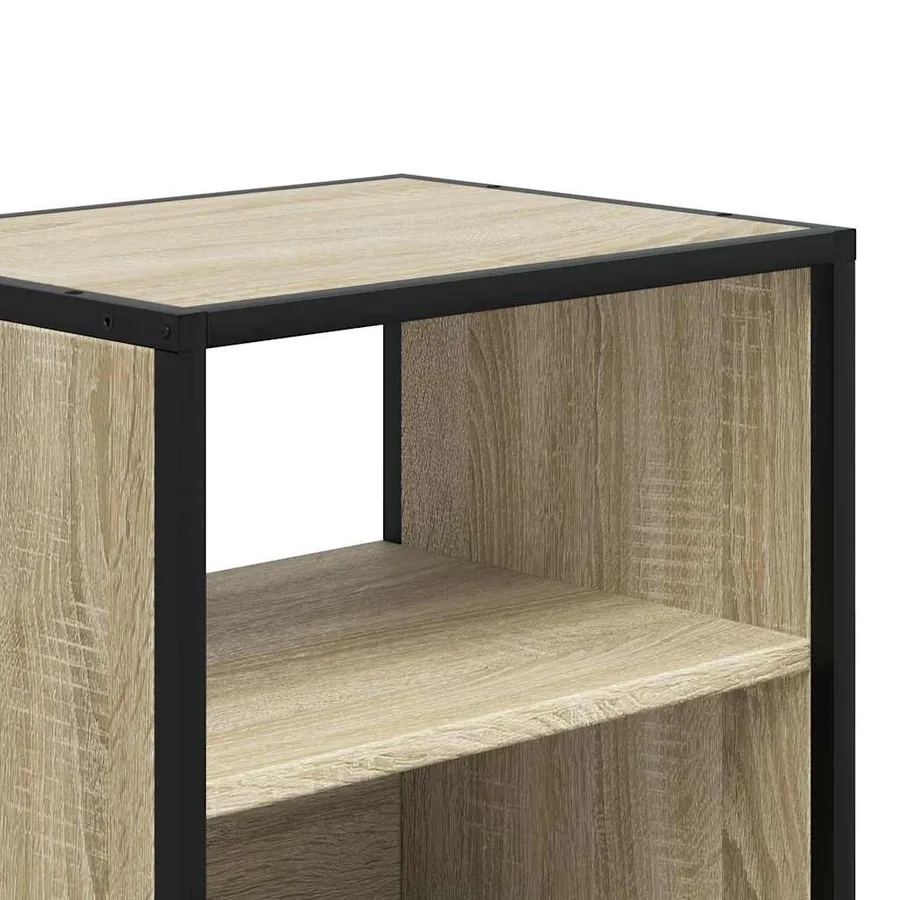 Tables de chevet murales 2 pcs chêne sonoma 40x31x39,5 cm - 10