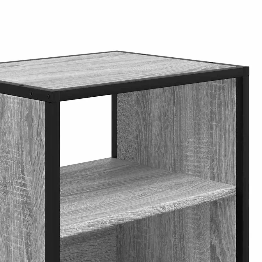 Tables de chevet murales 2 pcs sonoma gris 40x31x39,5 cm - 10