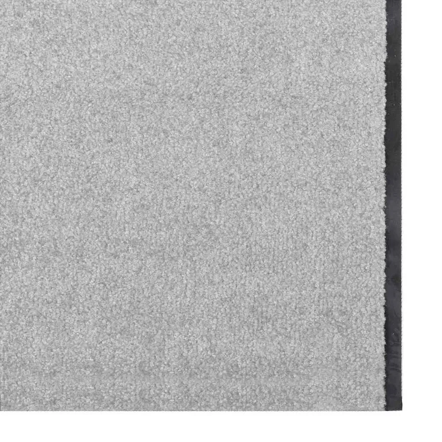 Tapis d'entrée Gris et Noir 120 x 400 cm 100% Polyamide - 4