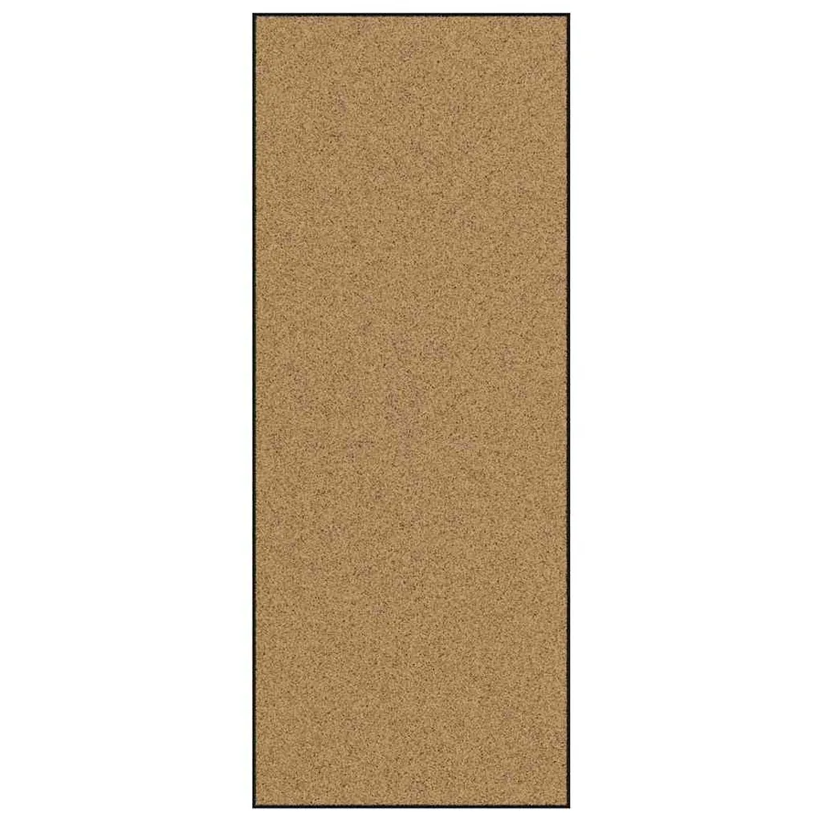 Tapis d'entrée Crème et noir 120 x 300 cm Polyamide et PVC - 2