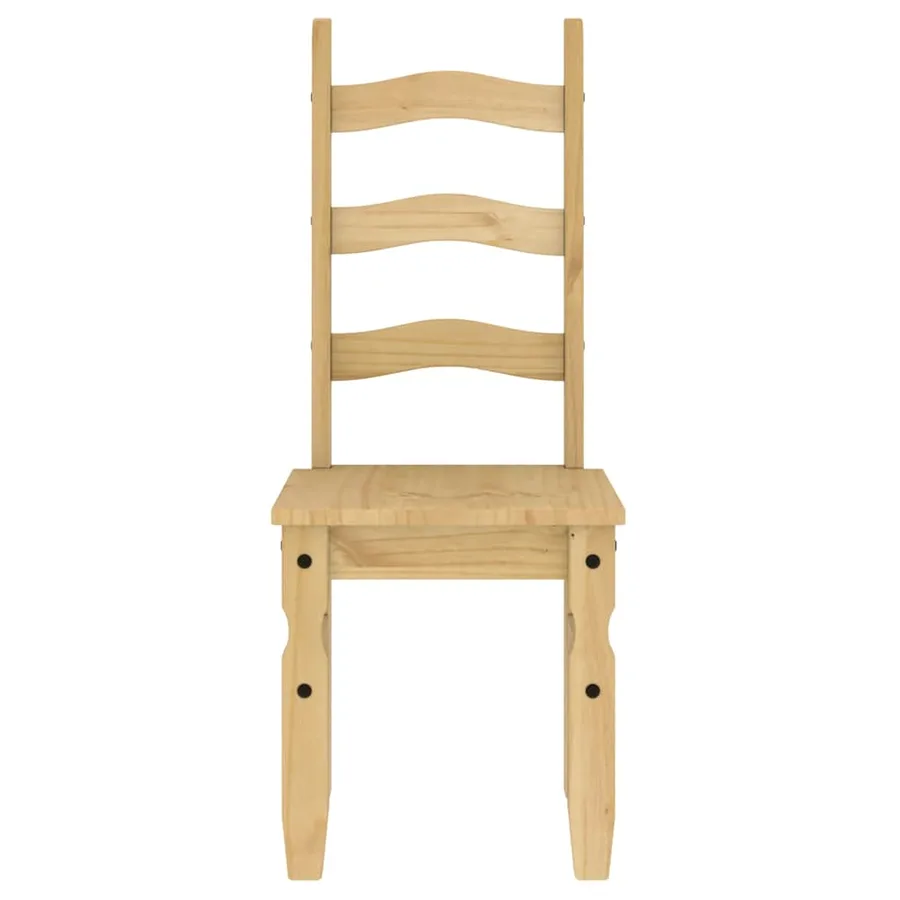 Ensemble à manger PANAMA 3 pcs bois de pin massif - 8