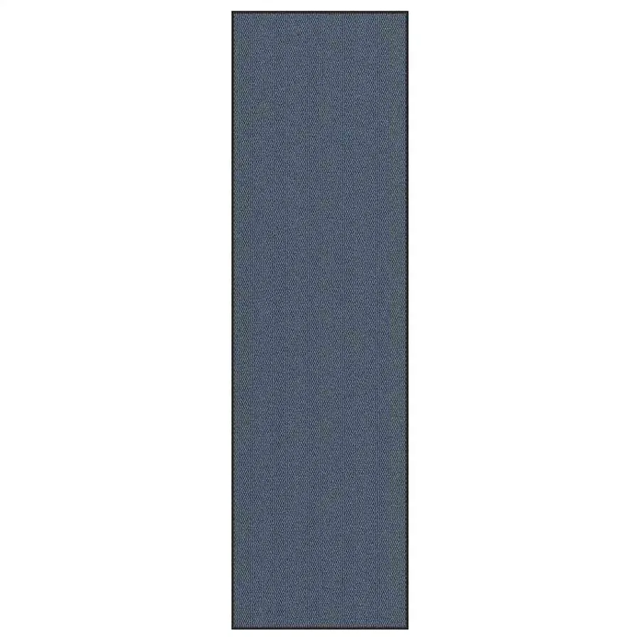 Paillasson bleu 115x400 cm