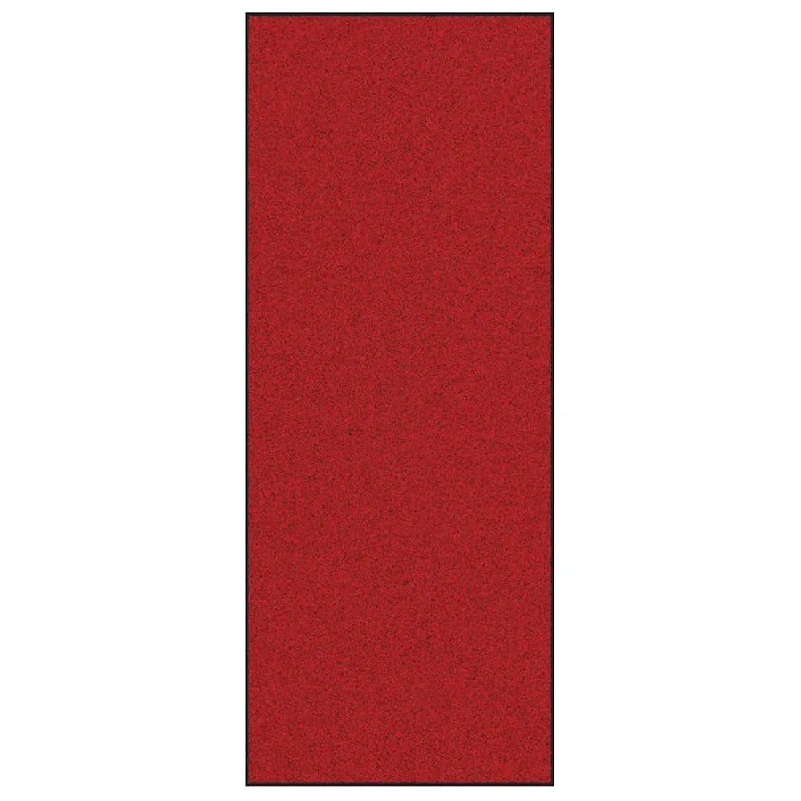 Tapis d'entrée Rouge et Noir 120 x 300 cm 100% Polyamide - 2