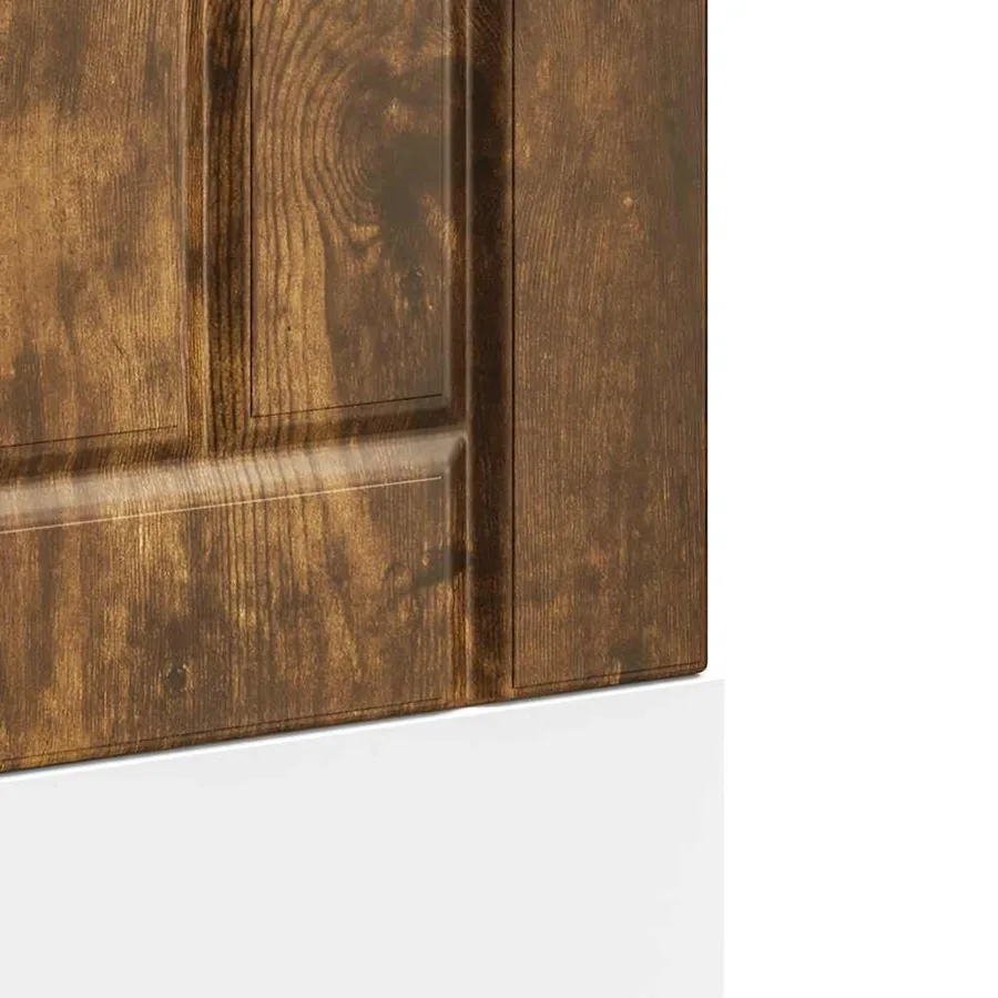 Panneau de lave-vaisselle Lucca chêne fumé bois d'ingénierie - 7