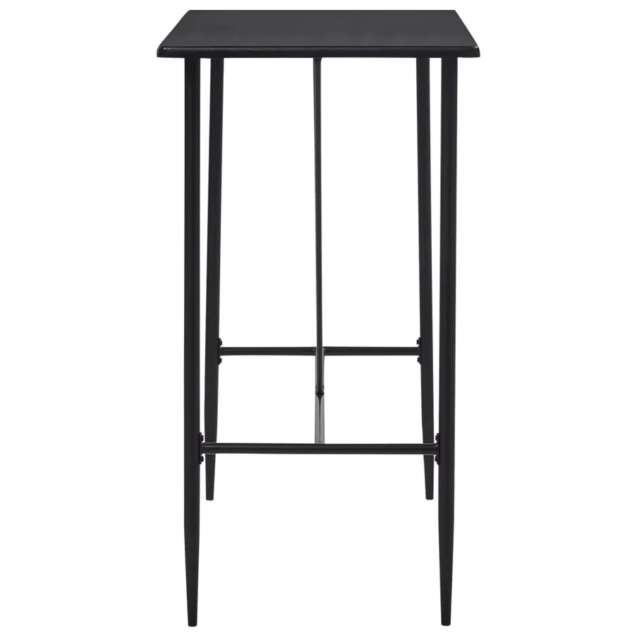 Ensemble de bar 5 pcs Tissu Gris foncé - 4