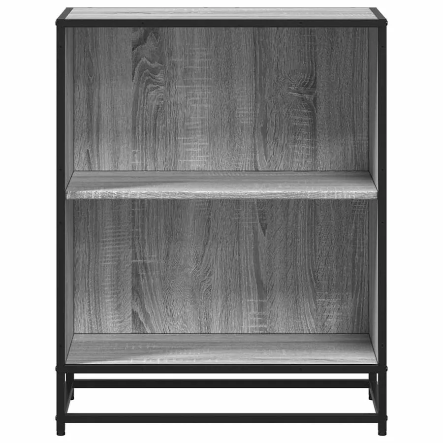 Bibliothèque sonoma gris 60x35x76 cm bois d'ingénierie - 4