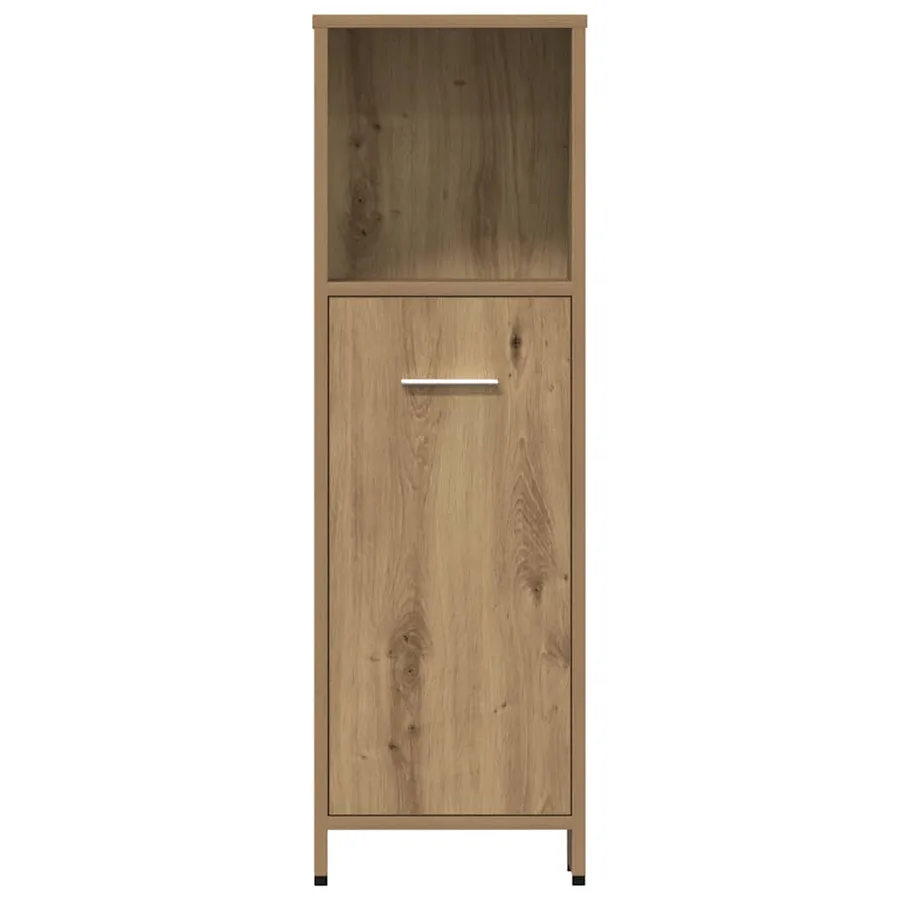 Ensemble de meubles salle de bain 4 pcs bois d'ingénierie - 10