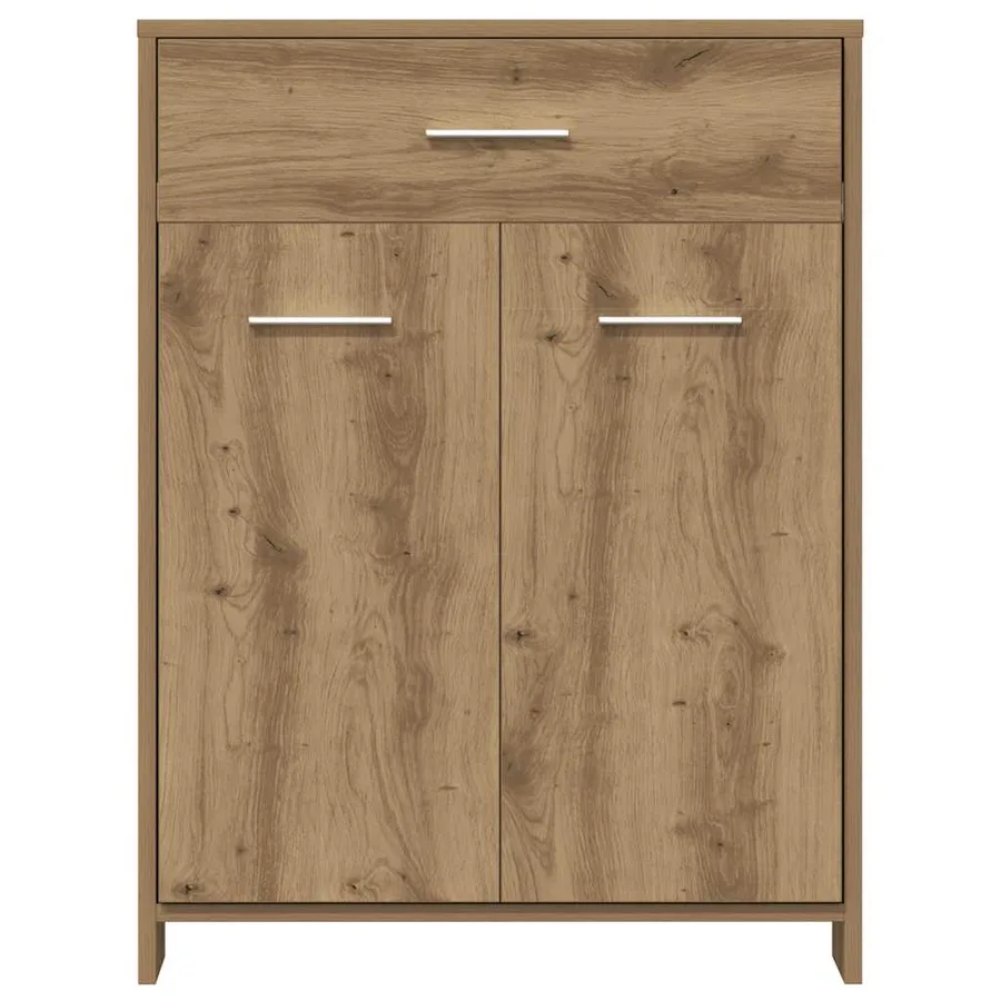 Ensemble de meubles salle de bain 4 pcs bois d'ingénierie - 11