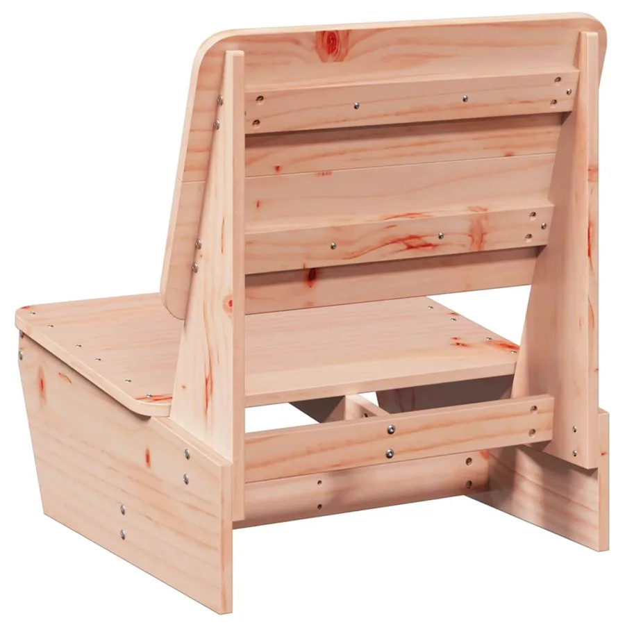Chaises de jardin lot de 2 60x64x70,5 cm bois massif de douglas - 6