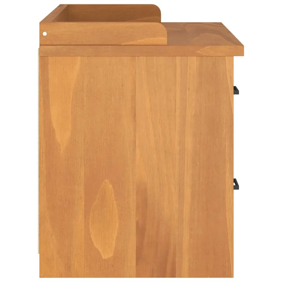 Banc de couloir SANDNES 87x40x50 cm bois de pin massif - 7