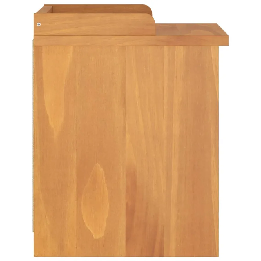 Banc de couloir SANDNES 45x40x50 cm bois de pin massif - 6