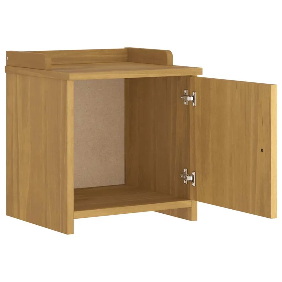 Banc de couloir SANDNES 45x40x50 cm bois de pin massif - 6