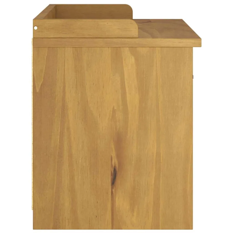 Banc de couloir SANDNES 87x40x50 cm bois de pin massif - 7