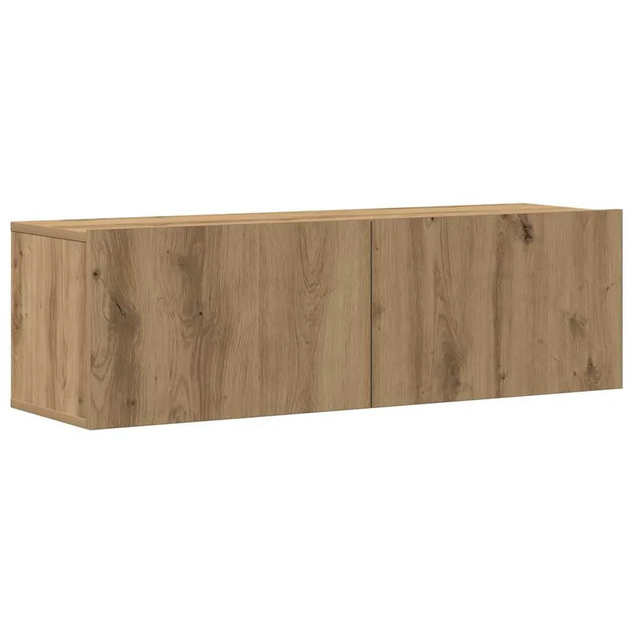 Ensemble de meuble TV mural 8 pcs chêne artisanal - 6