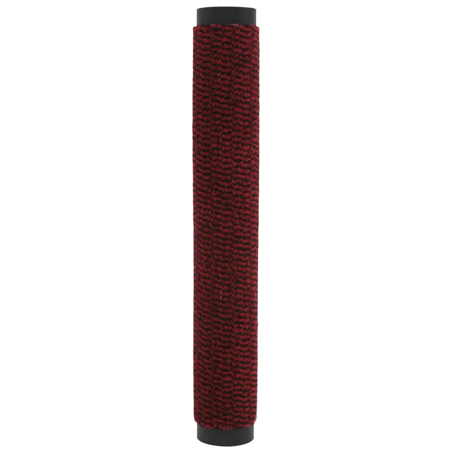 Paillassons rectangulaires 2 pcs 90 x 150 cm Rouge - 4
