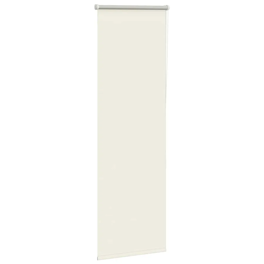 Store enrouleur occultant blanc cassé 55x130cm largeur du tissu - 3